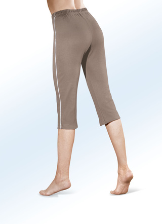 Capribroek met elastische tailleband rondom