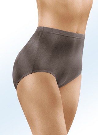 Vier-pack slip met elastische tailleband