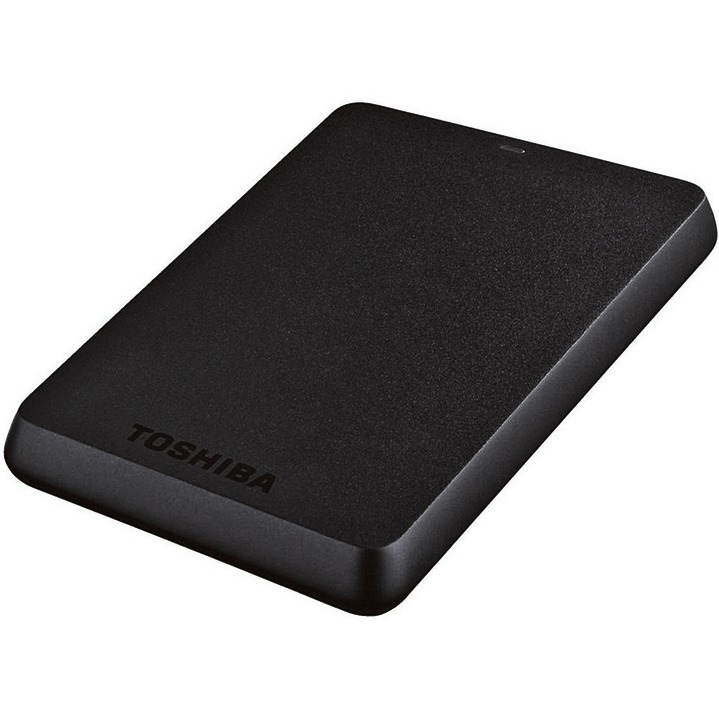- Toshiba Canvio Basics externe harde schijf, in Farbe ZWART, in Ausführung 2000 GB (2TB)