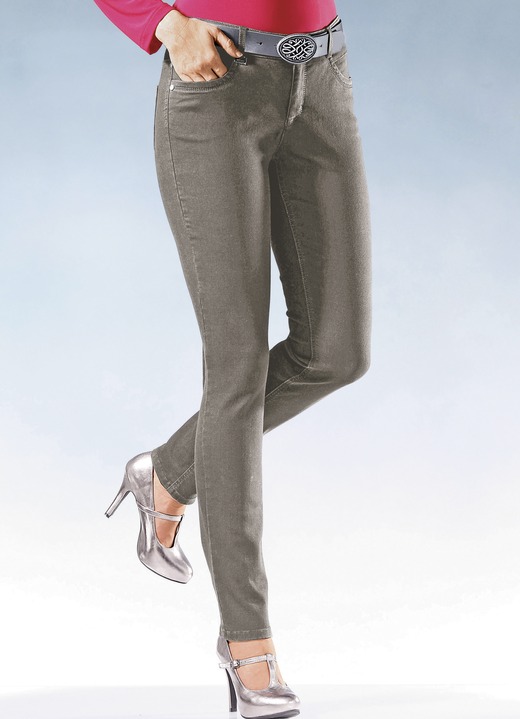 Jeans - Magic Jeans in 11 kleuren Jeans - Magic Jeans in 11 kleuren, in Größe 017 bis 050, in Farbe TAUPE