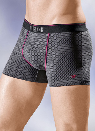 Mustang set van drie boxershorts, met dessin