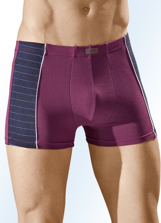 Set van vier fijne jersey broeken met een elastische tailleband