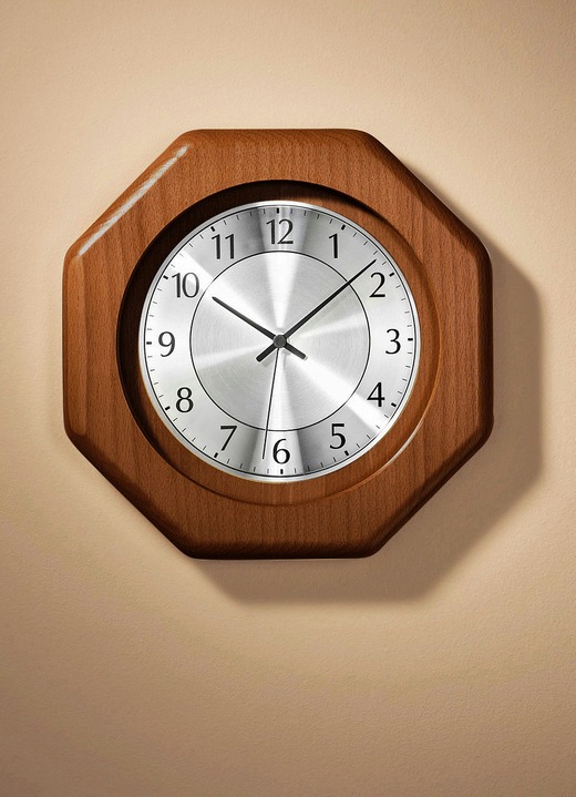 Horloges - Wandklok met radiogestuurd uurwerk, in Farbe NOTENBOOM Ansicht 1