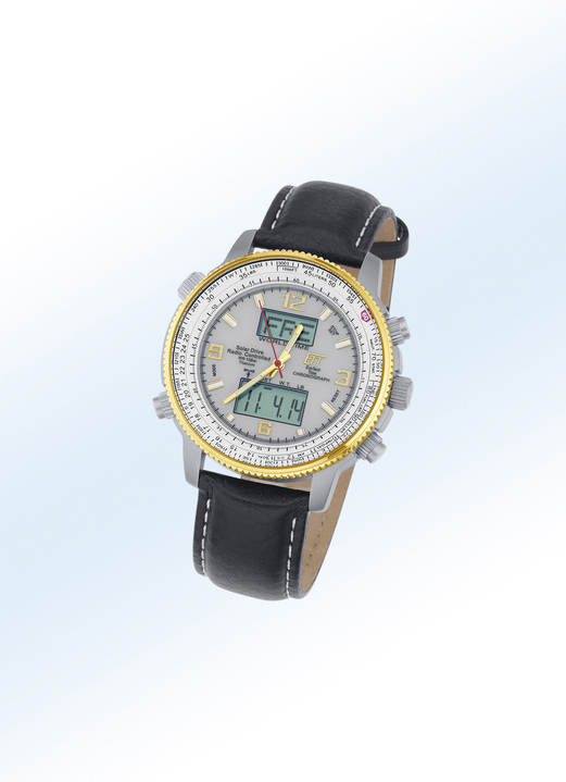 - ‚ETT‘ radiografische solar-chronograaf, in Farbe