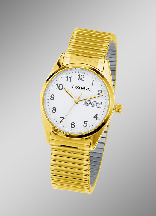 - Quartz herenhorloge met trekkoord, in Farbe  Ansicht 1