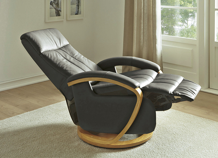 TV-Fauteuil / Relax-fauteuil - Relaxfauteuil met voetsteun, in Farbe BRUIN Ansicht 1