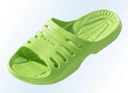 Badslippers met massagevoetbed