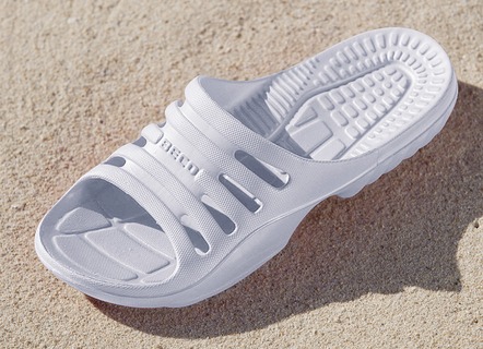 Badslippers met massagevoetbed