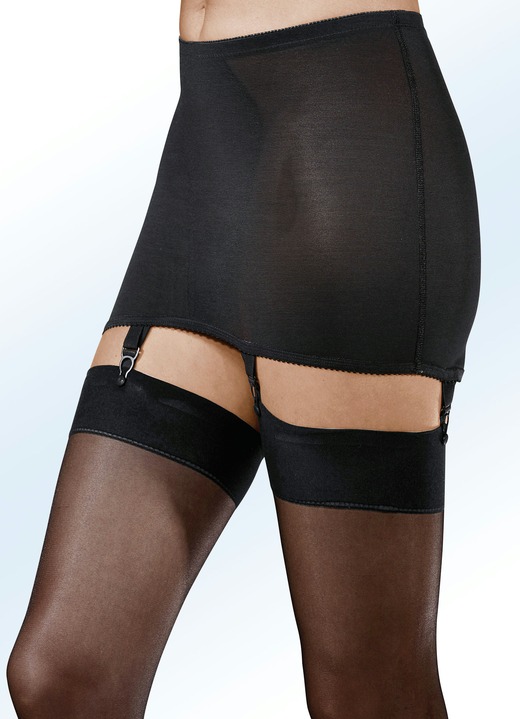 Strümpfe & Strumpfhosen - Dreierpack Strümpfe, in Größe 1 (Schuhgr. 35,36,37) bis 3 (Schuhgr. 41+42), in Farbe SCHWARZ Ansicht 1