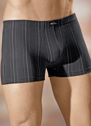 Set van vier boxershorts met streepjesmotief