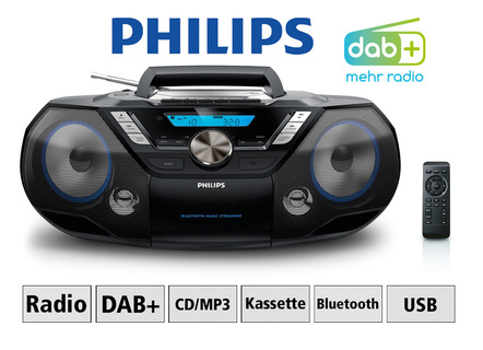 Philips AZB798T cd/cassette/DAB+ radio