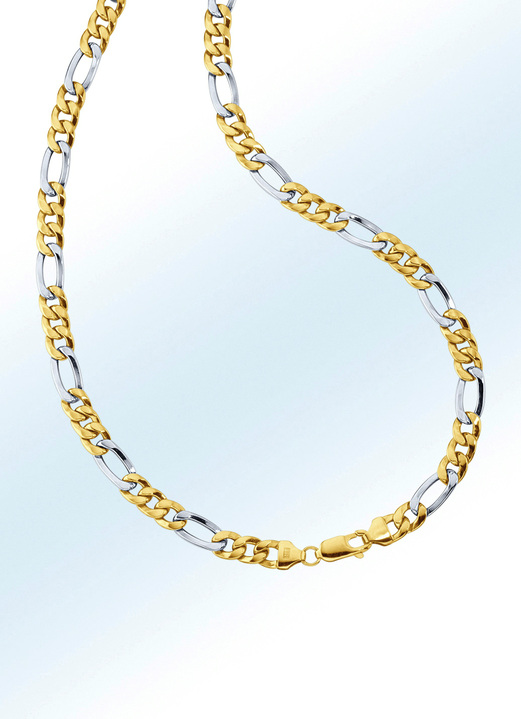 - Zware, hoogwaardige Figaro tankset, in Farbe , in Ausführung Armband,19 cm
