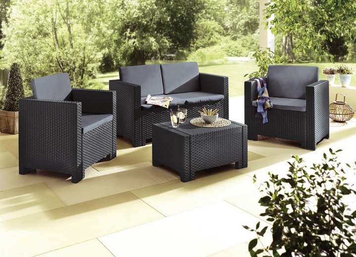 Tuinmeubels - Lounge-set 'Colorado', in Farbe GRIJS Ansicht 1