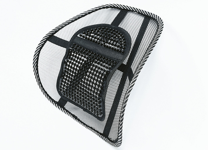 - Rugleuning, set van 2, in Farbe ZWART Ansicht 1