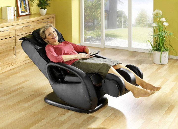 Comfortmeubels - Multifunctionele massagestoel, in Farbe ZWART Ansicht 1