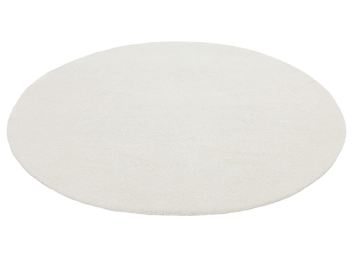 Modern - Handgetufte bruggen, vloerkleden en bedrokken, in Größe 111 (vloerkleed, 60 x 90 cm) bis 325 (2 bruggen, 70 x 140 cm, en 1loper, 70 x 340 cm), in Farbe WIT Ansicht 1