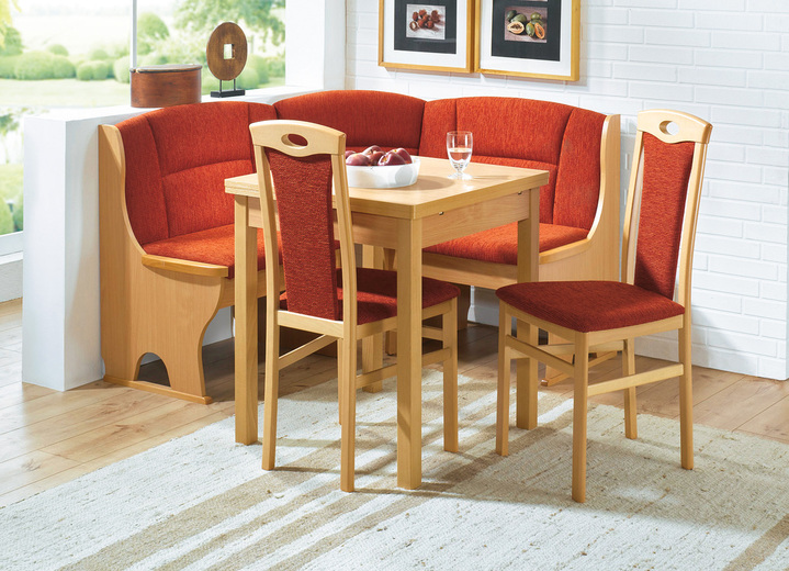 Eettafels - Elegante eettafel met robuust, onderhoudsvriendelijk melamine oppervlak, in Farbe BEUKEN, in Ausführung klein Ansicht 1