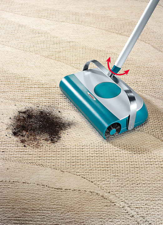 Reinigingsapparaten - Leifheit Regulus Supra allround veegmachine, in Farbe TURQUOISE