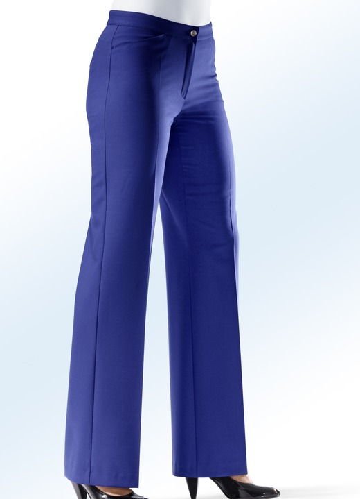 Broeken - Broek in een chique zakelijke stijl, in Größe 018 bis 096, in Farbe KONINGSBLAUW