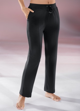 Comfortabele broek met brede elastische tailleband