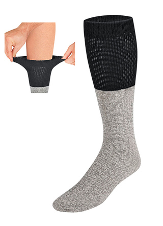 Set van drie thermo-sokken voor diabetici