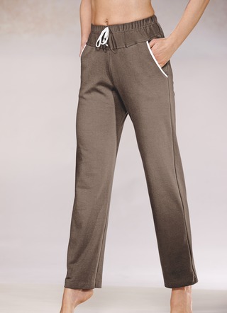 Broek met comfortabele elastische tailleband