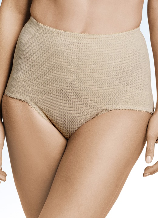 Tailleslips - Miss Mary-gordel met versterkingen, in Größe 075 bis 130, in Farbe BEIGE Ansicht 1
