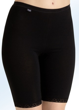 Sloggi set van twee slips met elastisch kant