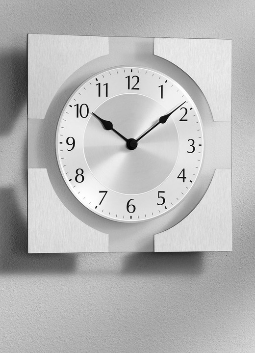 Horloges - Radiografische wandklok, in Farbe ZILVER Ansicht 1