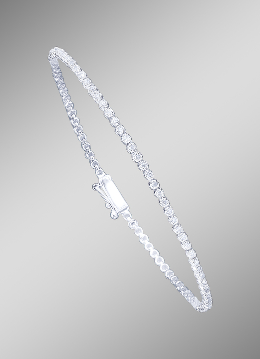 Armbanden - Hoogwaardige armband met 72 diamanten, in Farbe  Ansicht 1
