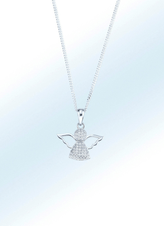 Hangers - Kettinghanger 'Engel', met pantserketting, in Farbe