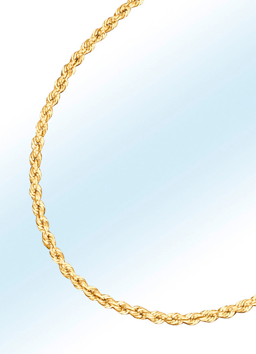 - Halsketting of armband met Rope-kettingschakels, in Farbe , in Ausführung Armband, lengte 19 cm