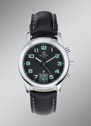 Sportief radiografisch herenhorloge van het merk ‚Quality Time‘.
