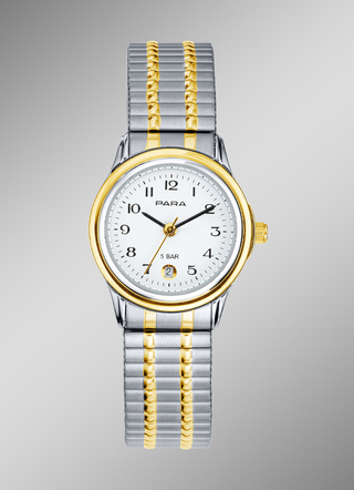 Elegant kwarts dameshorloge van het merk ‘Para’.