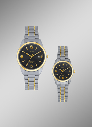 Dugena" kwarts partner horloges.