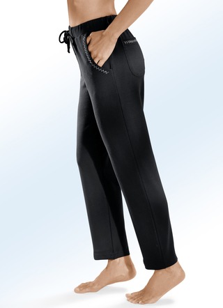 Broek met decoratieve klinknageldecoratie in 5 kleuren