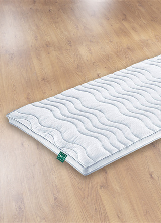 fan. 7-zone koudschuim matras topper luxe Ortho-cel®