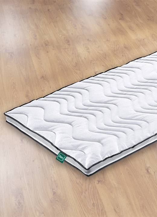 Matrassen & topper - Premium koudschuimtopper met 7 zones, in Größe 129 (80/190 cm) bis 138 (180/200 cm), in Farbe
