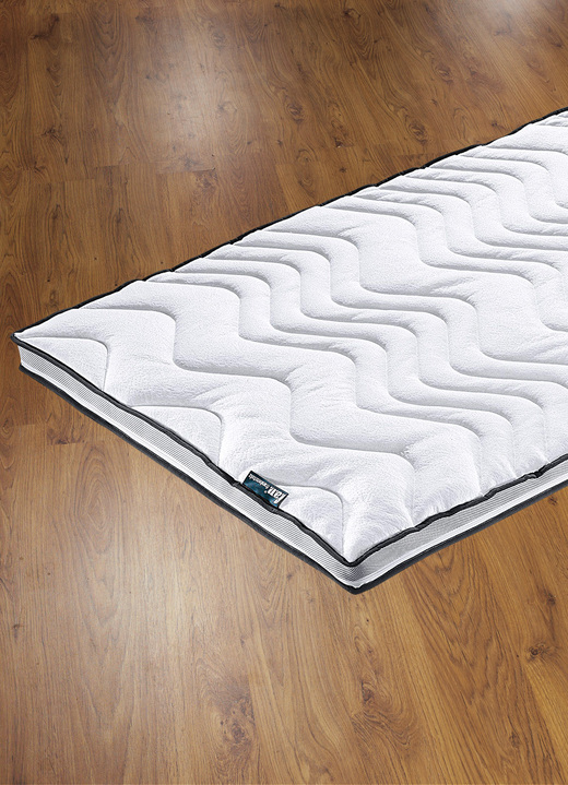 Matrassen & topper - Premium koudschuimtopper met 7 zones, in Größe 129 (80/190 cm) bis 138 (180/200 cm), in Farbe  Ansicht 1