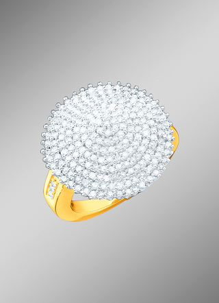 Damesring met 216 diamanten