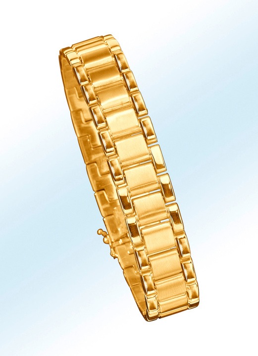 Armbanden - Zware armband, mat en glanzend, in Farbe