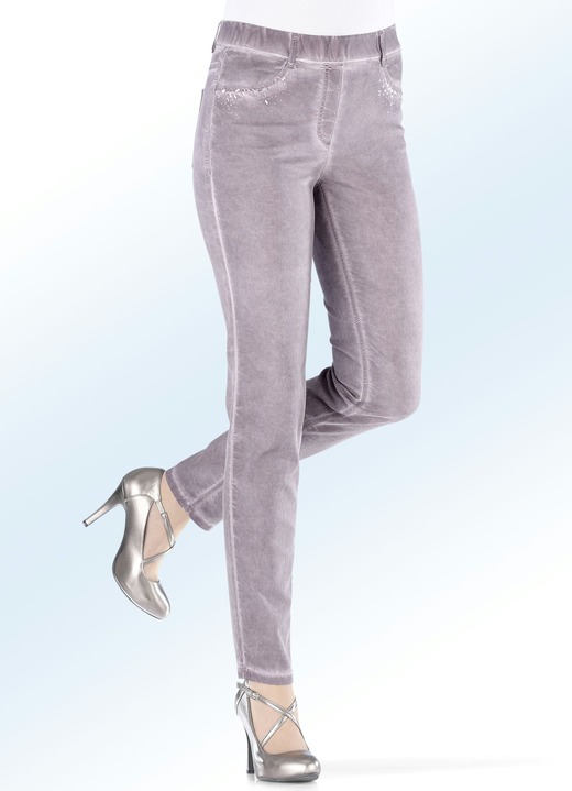 - Jegging-jeans, in 8 kleuren, in Größe 017 bis 092, in Farbe MAUVE