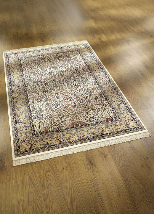 Klassisch - Brücken und Teppiche, in Größe 112 (Brücke, 65x135 cm) bis 288 (Teppich, 240x330 cm), in Farbe CREME Ansicht 1