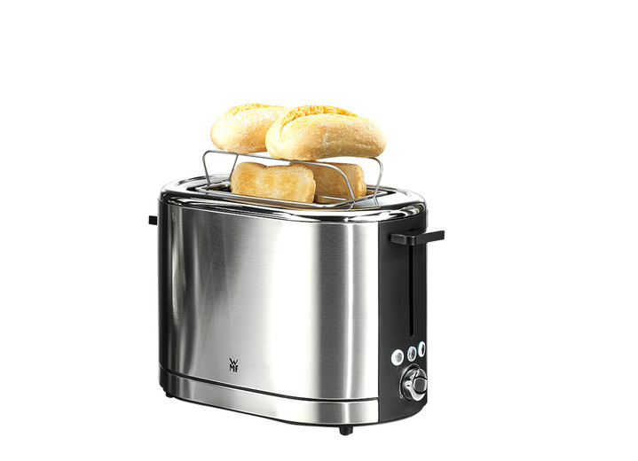 Keukenapparaten-series - WMF ontbijtserie Lono van glanzend roestvrij staal, in Farbe ROESTVRIJ STAAL, in Ausführung Toaster Ansicht 1