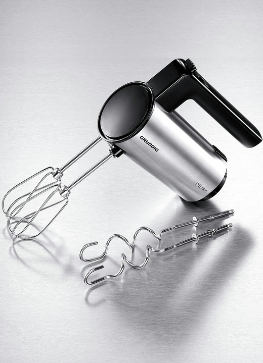 - Grundig handmixer, in Farbe ROESTVRIJ STAAL, in Ausführung Handmixer