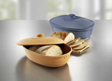 Römertopf broodpot van natuurlijke klei