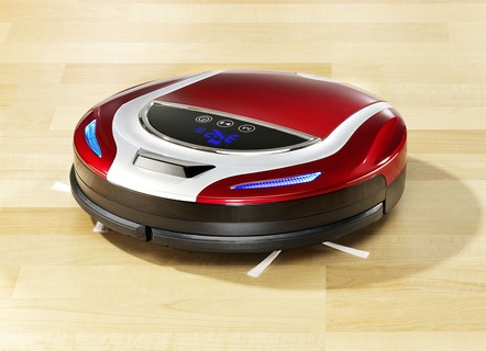 Zuigrobot met extra sterke power-accu
