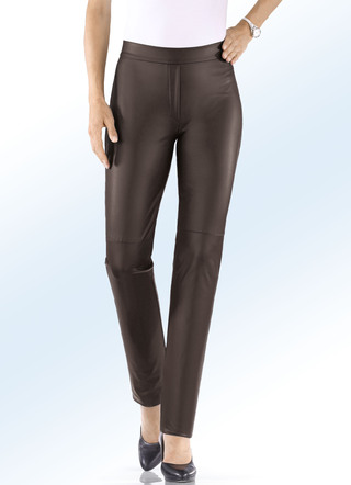 Broek van zacht imitatienappaleer