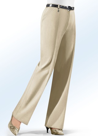 Broek met decoratieve hanger in 6 kleuren