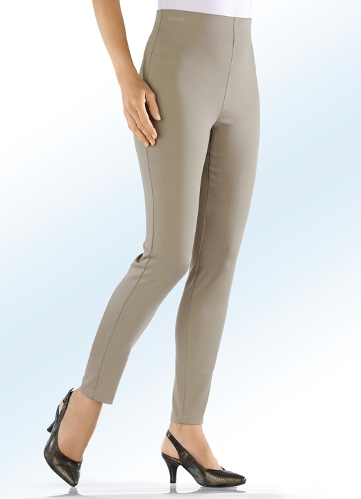 Broeken met elastische band - Vormende broeken in 9 kleuren Broeken met elastische band - Vormende broeken in 9 kleuren, in Größe 017 bis 052, in Farbe TAUPE